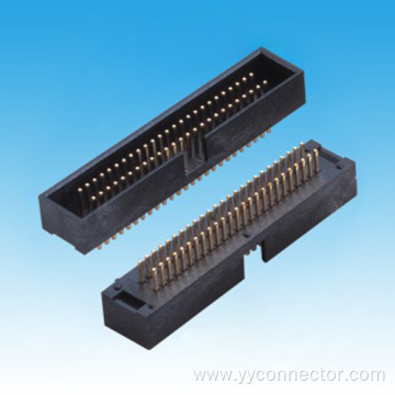 1.27×2.54mm Dual Row S/T Box Header Connector